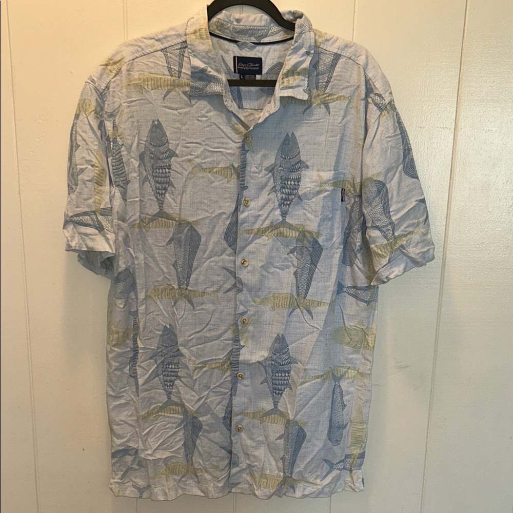 Jack O’Neill collection men’s Aloha Shirt, size large